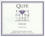 Qupe Central Coast Syrah 2003 Front Label