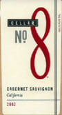 Asti Winery Cellar No. 8 2002 Cabernet Sauvignon 2002 Front Label
