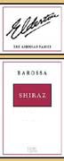 Elderton Shiraz 2003 Front Label