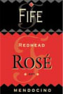 Fife Redhead Carignane Rose 2004 Front Label