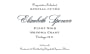 Elizabeth Spencer Special Cuvee Pinot Noir 2011 Front Label