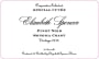 Elizabeth Spencer Special Cuvee Pinot Noir 2013 Front Label