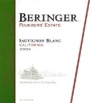Beringer Founders Estate Sauvignon Blanc 2004 Front Label