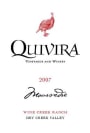 Quivira Wine Creek Ranch Mourvedre 2007 Front Label