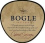 Bogle Cabernet Sauvignon 2003 Front Label
