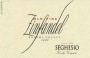 Seghesio Old Vine Zinfandel 2003 Front Label