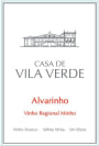 Casa de Vilaverde Alvarinho 2014 Front Label