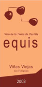 Equis Cuvee 2003 Front Label