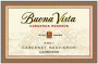 Buena Vista Carneros Cabernet Sauvignon 2001 Front Label