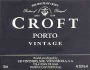 Croft Vintage Port 1991 Front Label