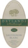 Drylands Sauvignon Blanc 2004 Front Label