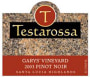 Testarossa Garys' Vineyard Pinot Noir 2003 Front Label