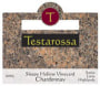 Testarossa Sleepy Hollow Vineyard Chardonnay 2003 Front Label
