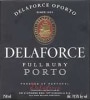 Delaforce Ruby Port Front Label