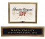 Beaulieu Vineyard Napa Sauvignon Blanc 2004 Front Label