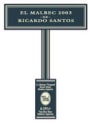 Ricardo Santos Malbec 2003 Front Label