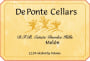 DePonte DFB Estate Melon 2011 Front Label