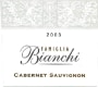 Famiglia Bianchi Cabernet Sauvignon 2003 Front Label