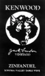 Kenwood Jack London Vineyard Zinfandel 2003 Front Label