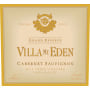 Villa Mt. Eden Grand Reserve Cabernet Sauvignon 2002 Front Label