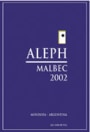Aleph Malbec 2002 Front Label