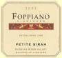 Foppiano Petite Sirah Bacigalupi Vineyard 2003 Front Label