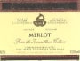 Zonnebloem Merlot 1997 Front Label