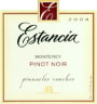 Estancia Pinot Noir 2004 Front Label