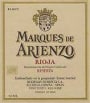 Marques de Arienzo Reserva 2000 Front Label