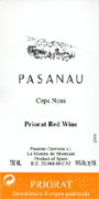 Celler Pasanau Priorat Ceps Nous 2003 Front Label