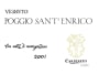 Carpineto Poggio Sant' Enrico Vino Nobile di Montepulciano 2001 Front Label