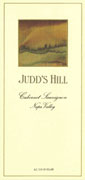 Judd's Hill Napa Valley Cabernet Sauvignon 2001 Front Label