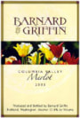 Barnard Griffin Merlot 2003 Front Label