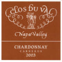 Clos du Val Carneros Chardonnay 2003 Front Label