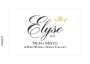 Elyse Nero Misto 2012 Front Label