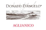 D'Angelo Aglianico del Vulture Donato 2011 Front Label