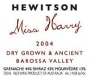 Hewitson Miss Harry GSM 2004 Front Label