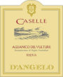 D'Angelo Aglianico del Vulture Caselle Riserva 2004 Front Label