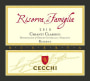 Cecchi Riserva di Famiglia Chianti Classico Riserva 2010 Front Label