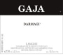 Gaja Darmagi 2001 Front Label
