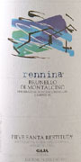 Gaja Pieve Santa Restituta Rennina Brunello di Montalcino 1999 Front Label