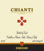 Cecchi Fiasco Chianti 2013 Front Label