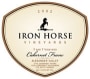 Iron Horse T-bar-T Cabernet Franc 2002 Front Label