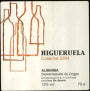 Tintoralba Higueruela 2004 Front Label