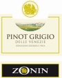 Zonin Pinot Grigio Delle Venezie 2014 Front Label