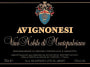 Avignonesi Vino Nobile di Montepulciano 2002 Front Label