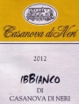 Casanova di Neri Ibbianco 2012 Front Label