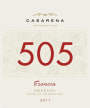 Casarena 505 Vineyards Esencia 2011 Front Label