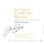 Jean-Luc Colombo Cotes du Rhone Les Forots 2003 Front Label