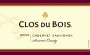 Clos du Bois Cabernet Sauvignon 2002 Front Label